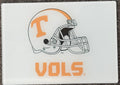 8"x11" Officially Licensed Vols Helmet Tempered Glass Cutting Board