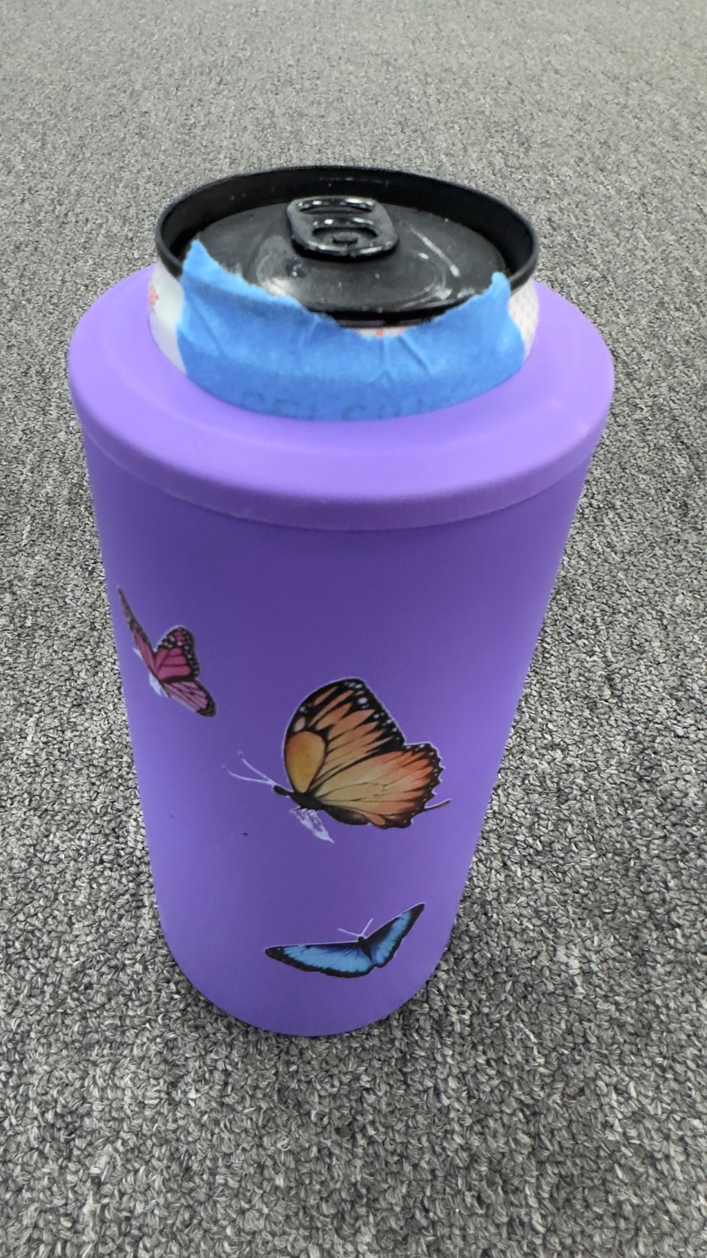 Butterfly 4 in 1 koozie.
