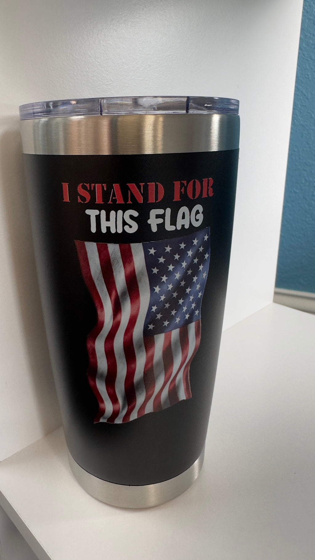 I Stand For This Flag 20 oz Tumbler