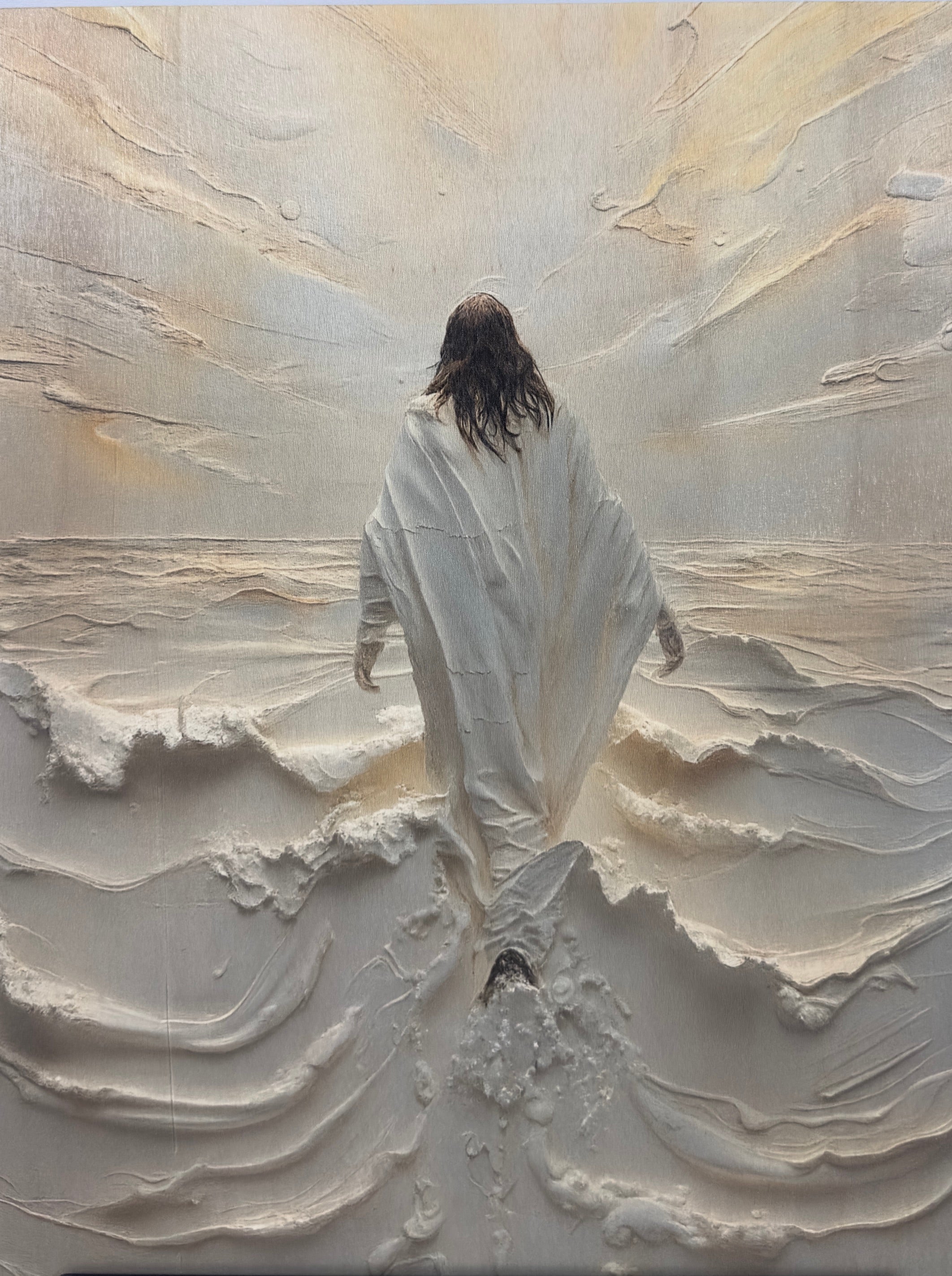 Jesus Wood Picture