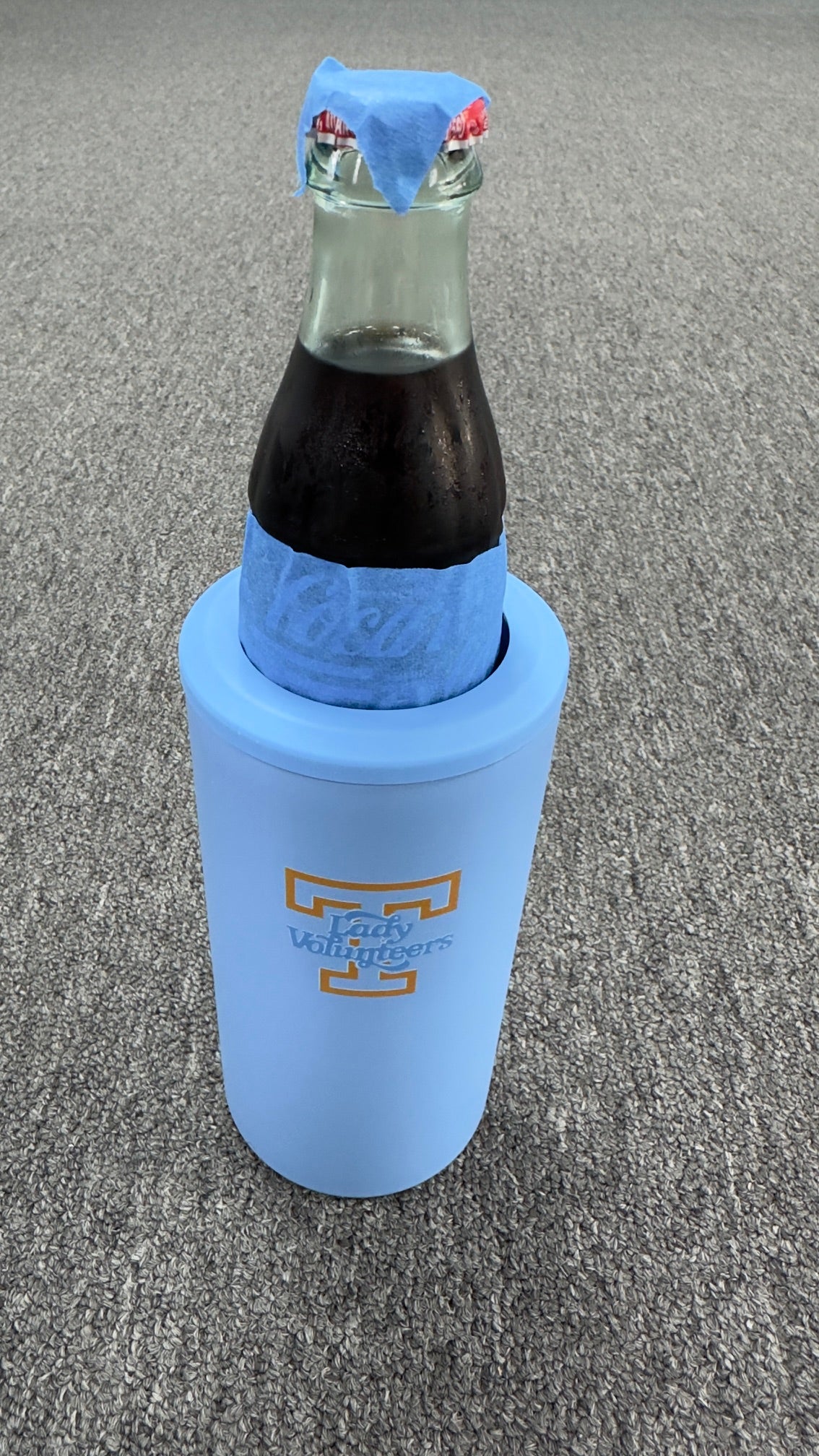 Officially Licensed Lady Volunteers 4 in 1 koozie.