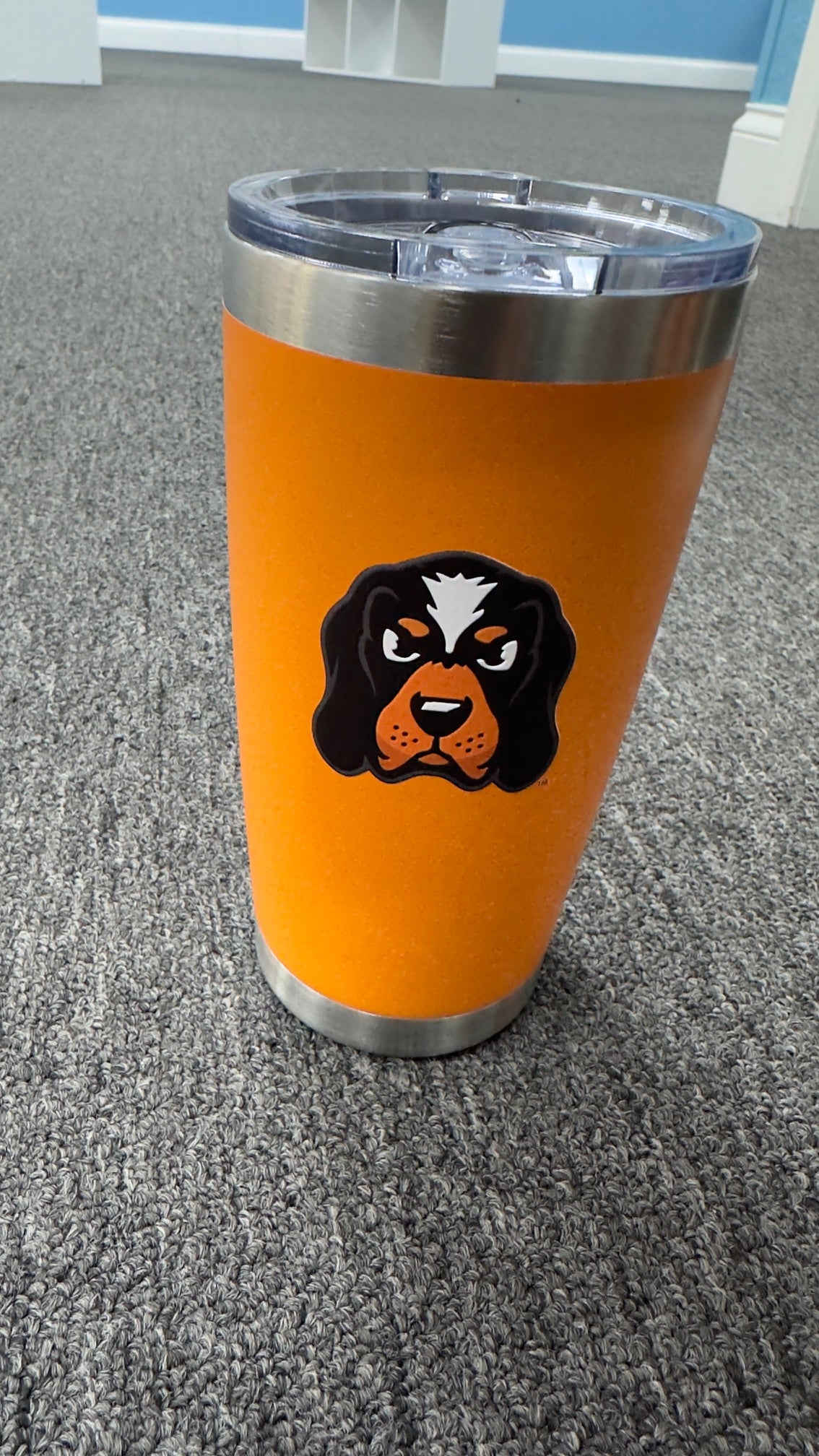 Officially Licensed 20-ounce UT Vols Smokey tumbler.