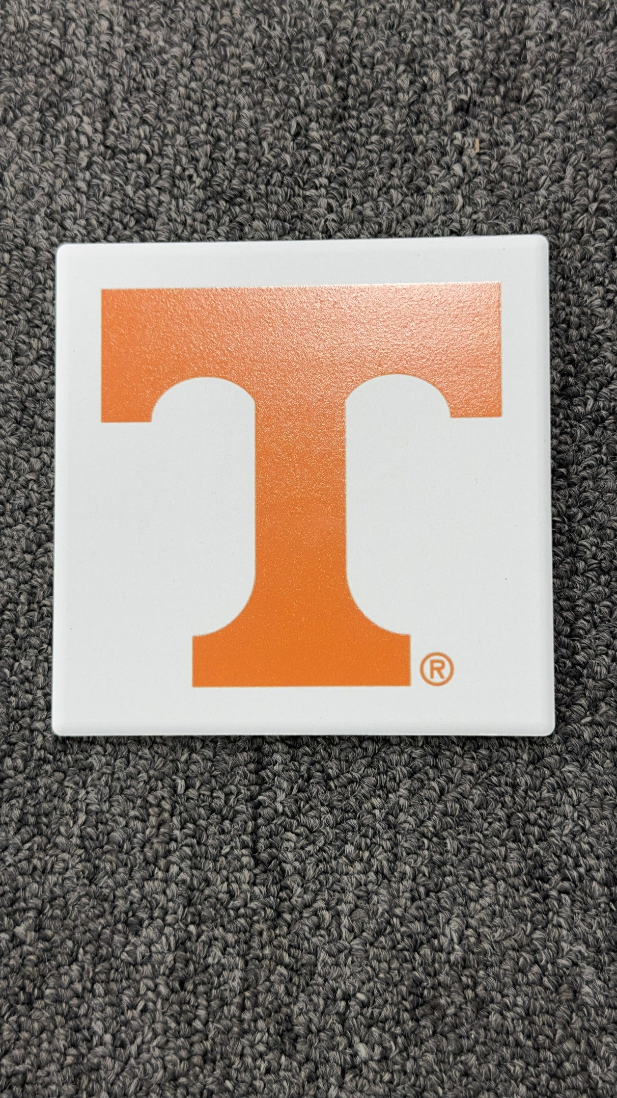 Officially Licensed Tennessee Vols Power T Ceramic Coasters.
