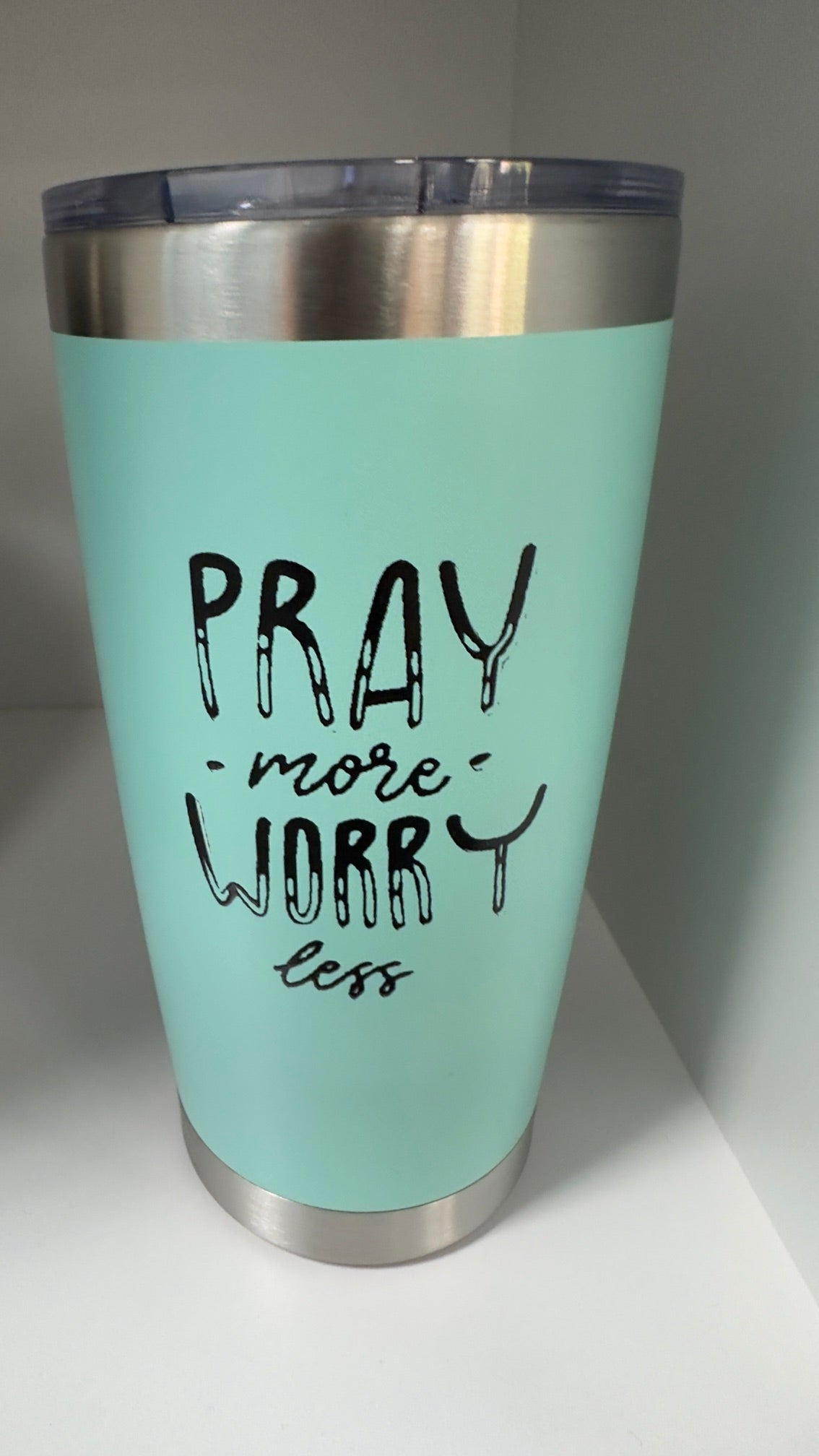 Pray More-Worry Less 20 oz Tumbler