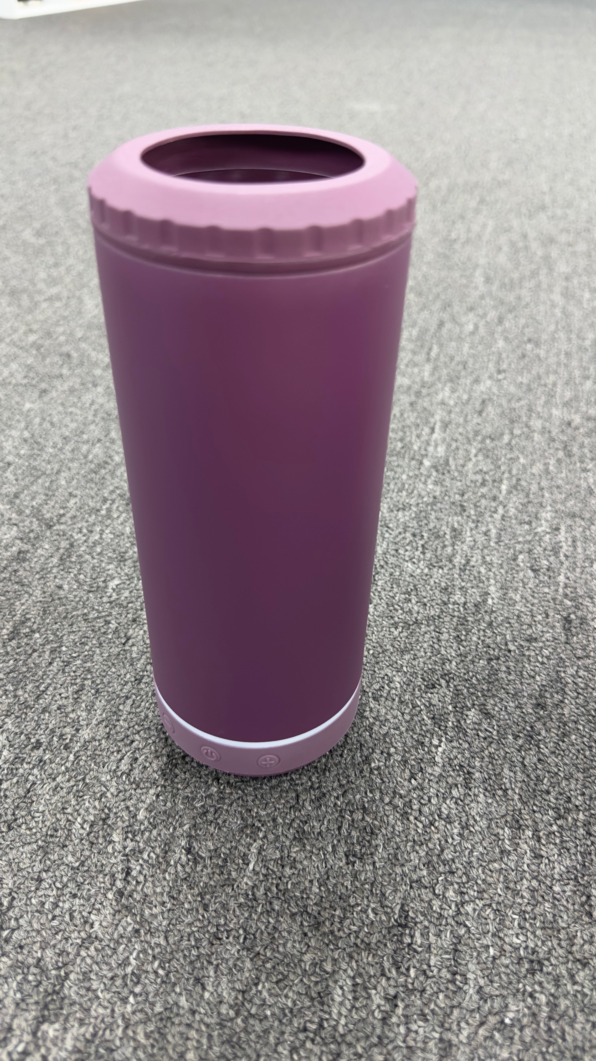 Life is better at the lake 4 in 1 metal Bluetooth Koozie.