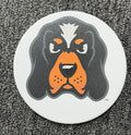 Officially Licensed Tennessee Vols Smokey Ceramic Coasters.