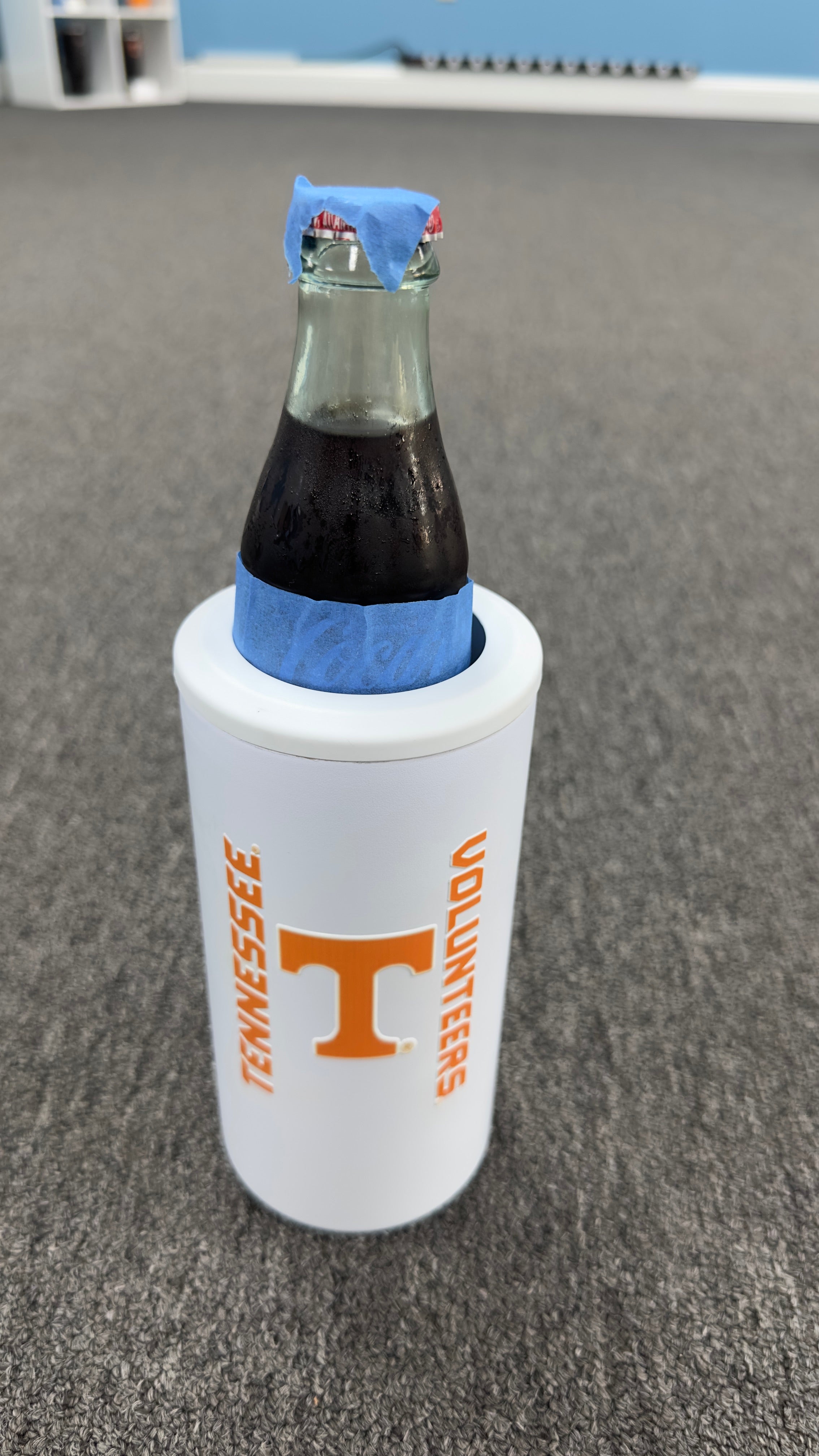 Officially Licensed Tennessee Volunteers Power T 4 in 1 koozie.
